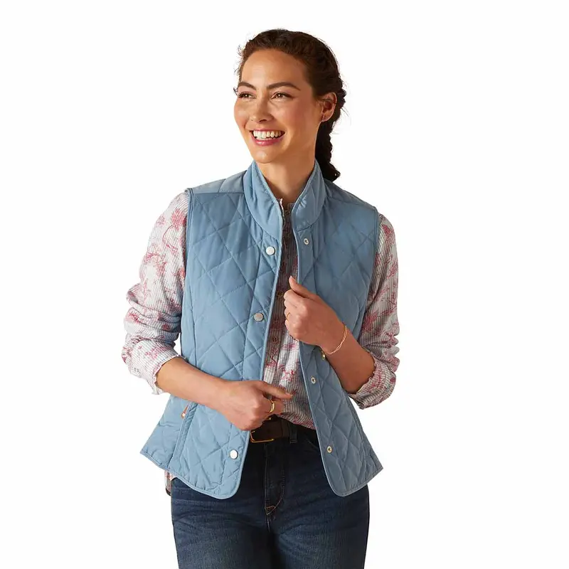 Ariat Women'S Woodside Quilted Gilet For Layered Country Outfits 1