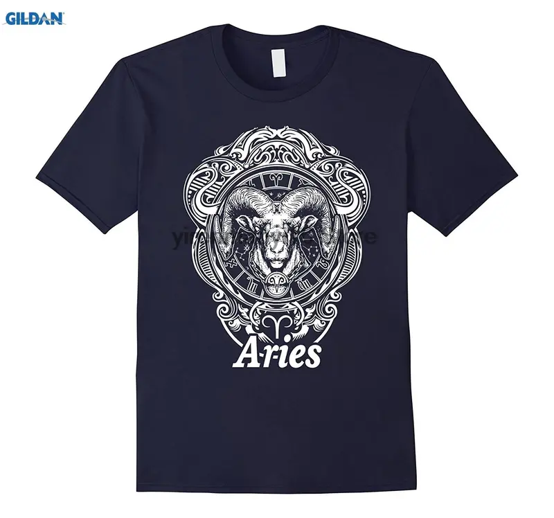 Aries Zodiac Sign T-Shirt – Bold Astrological Style 1