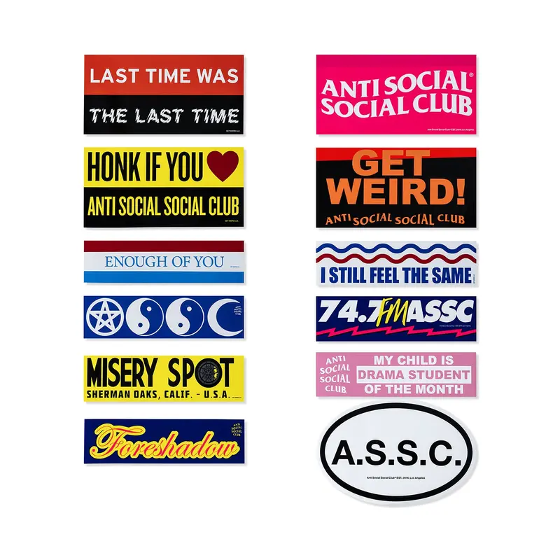 Assc Curated Vinyl Sticker Pack 1