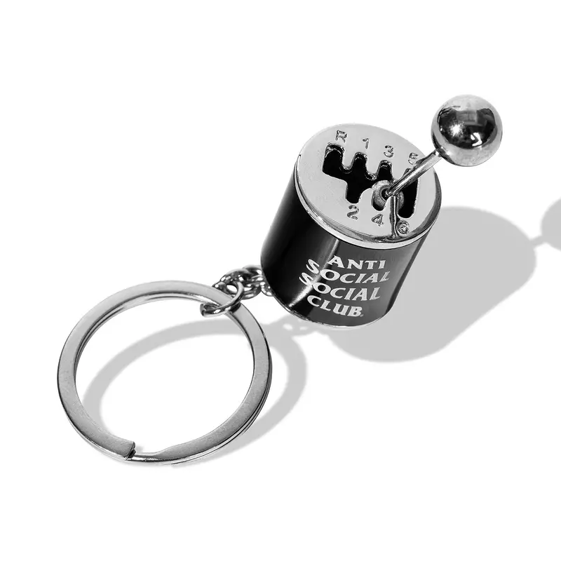 Assc Gearbox-Shaped Metal Keychain 1