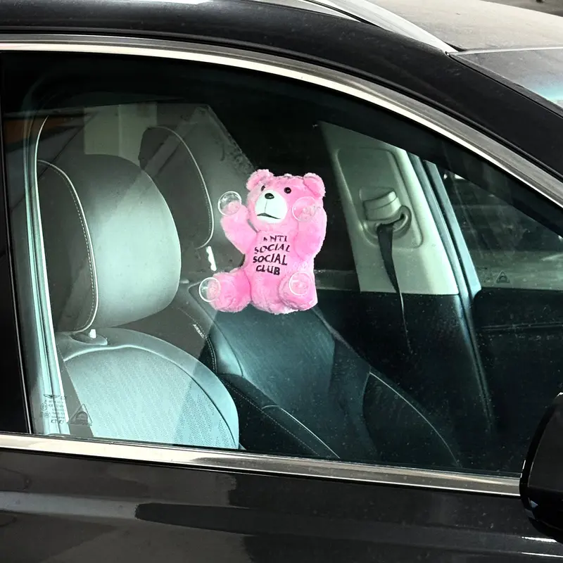 Assc Window-Mount Plush Bear Decor 1