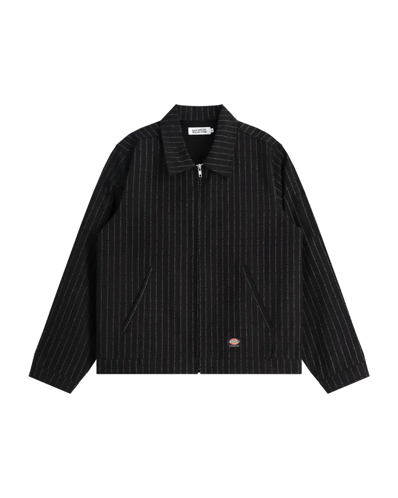 Assc X Dickies Stripe-Embellished Work Jacket 1