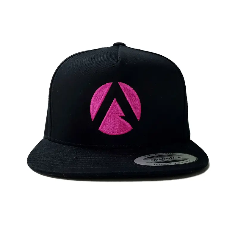 At051 Classic-Fit Baseball Cap With Front Icon – Pink 1