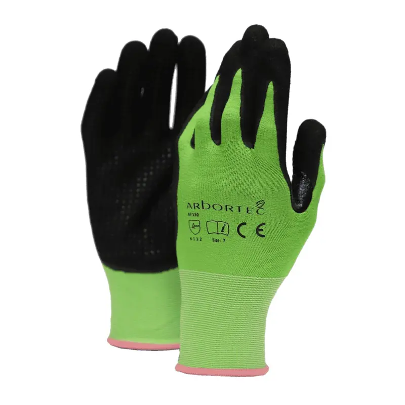 At150 Microfoam Nitrile-Grip Climbing Gloves 1