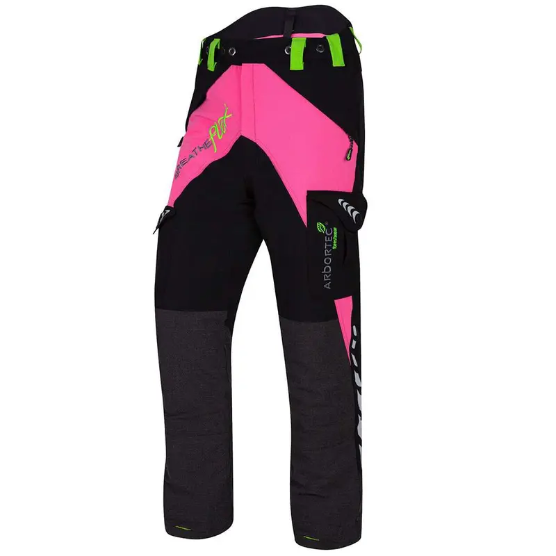 At4010 Breatheflex Chainsaw Pants – Class 1 A Protection, Pink 1