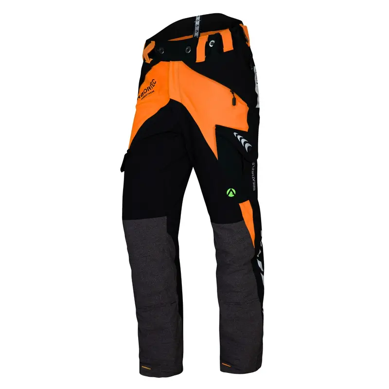At4010 Breatheflex Chainsaw Trousers – Class 1 Protection, Design A, Bright Orange 1