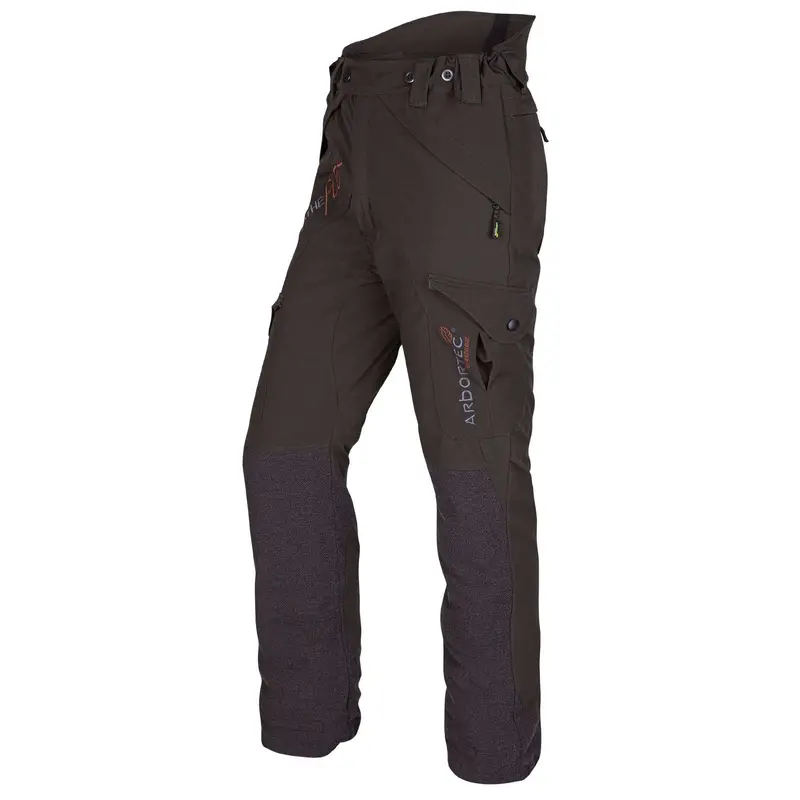 At4010 Breatheflex Chainsaw Trousers – Class 1 Protection, Design A, Earthy Olive 1