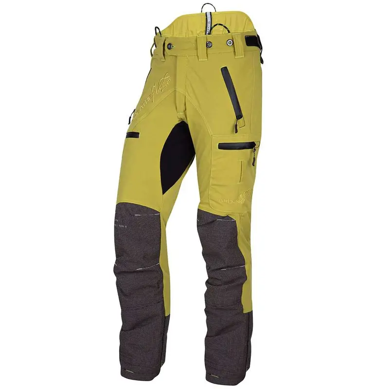 At4060 Breatheflex Pro Chainsaw Safety Pants – Class 1 A-Rated, Citrine 1