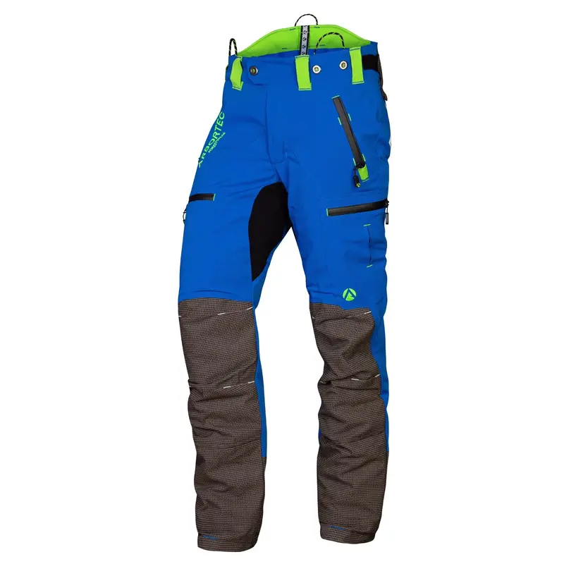 At4060 Breatheflex Pro Chainsaw Trousers – Class 1 Protection, Design A, Navy Blue 1