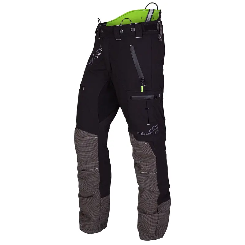 At4070 Breatheflex Pro Chainsaw Safety Pants – Class 1 C-Rated, Black 1