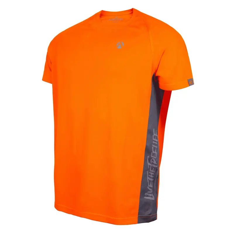 At5002 Performance Short-Sleeve T-Shirt – Hi-Vis Orange 1