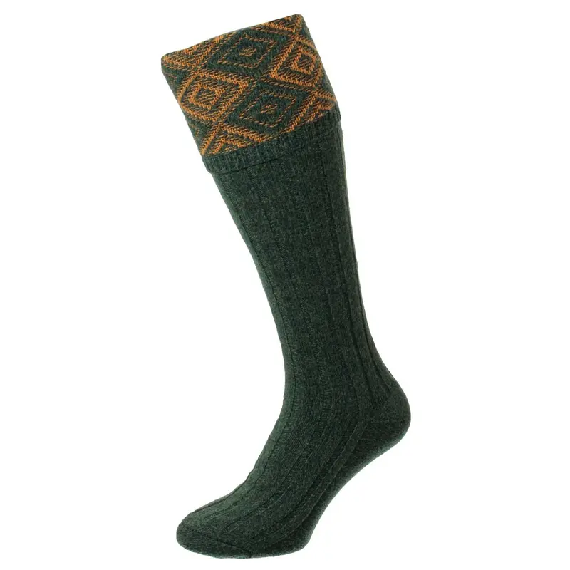 Bisley Duncliffe Diamond-Weave Shooting Socks 1