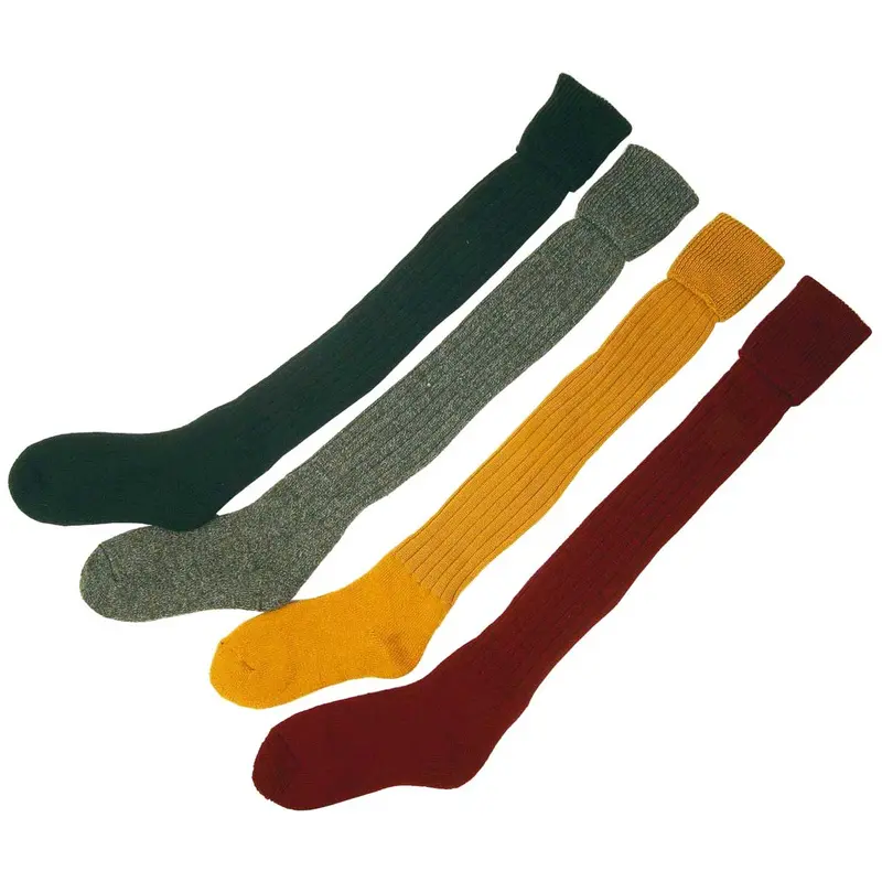 Bisley Plain Cotton-Blend Stockings 1