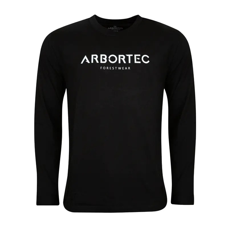 Black Long-Sleeve Cotton T-Shirt – Awl/Lttl Collection 1