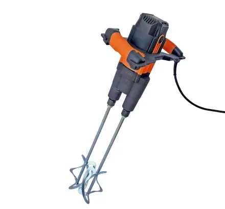 Bnr6502 Pro-Grade Double-Paddle Mortar Mixer For Large Batches 1