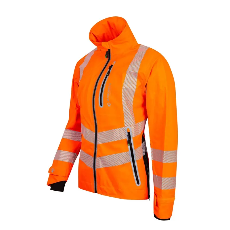 Breatheflex Pro Athv4420(F) Women’S Waterproof Work Jacket – Hi-Vis Orange 1
