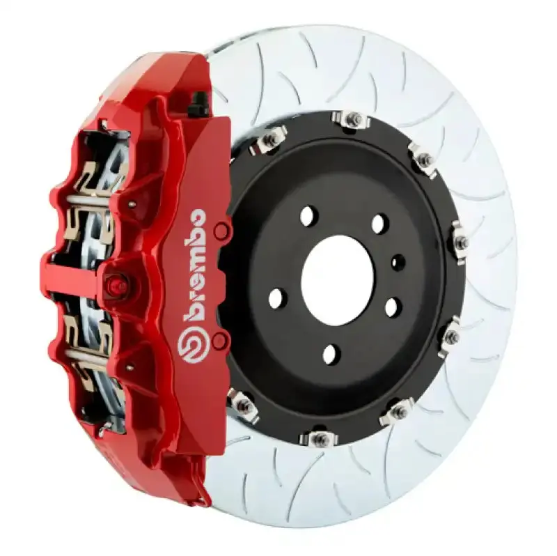 Brembo Front Big Brake Kit For 2011–2023 Dodge Charger V8 Awd/Srt8 – 380×34Mm Two-Piece Slotted Rotors 1