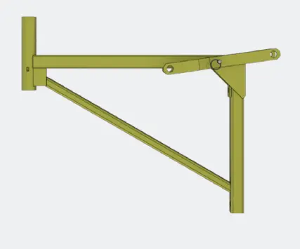 Camlock-Type Scaffold Bracket – Quick-Connect Rental Fitting 1