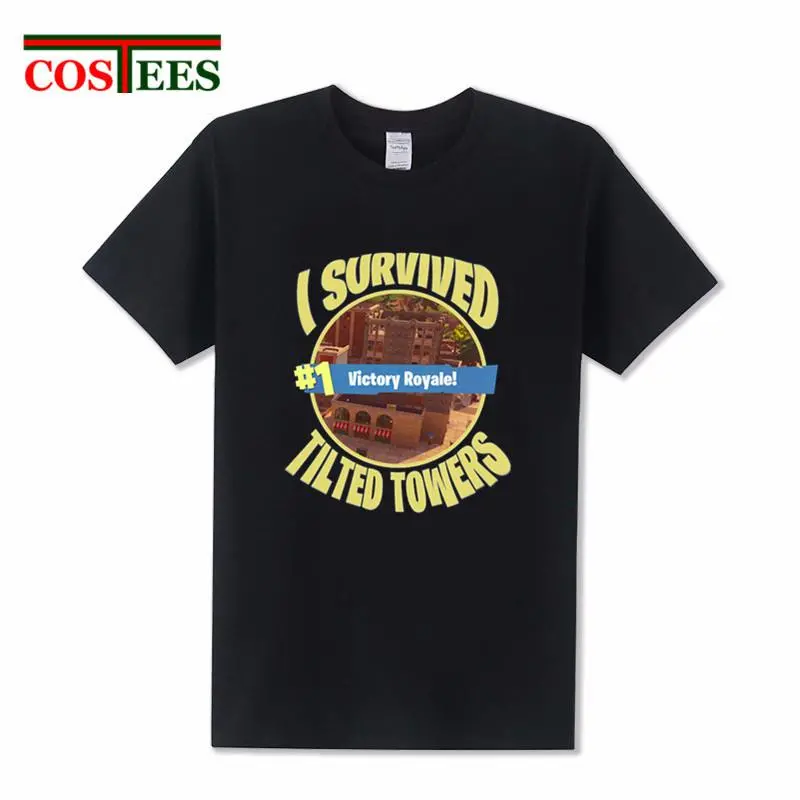 Casual Fortnite-Themed Cotton T-Shirt – Unisex Fit 1