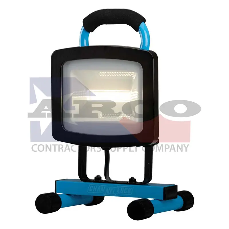 Channellock Portable Led Work Light With Adjustable Stand 1