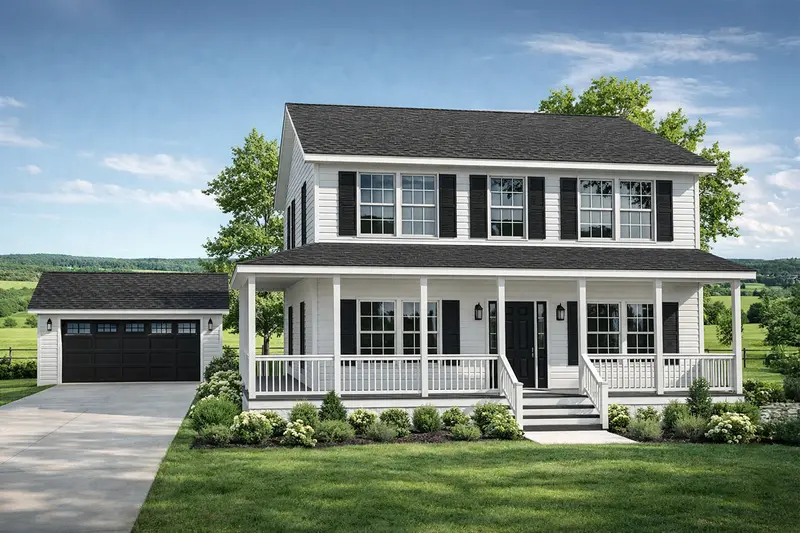 Charming Country-Style Home With Full Basement, Circumferential Porch, And Upper-Level Master Suite 1