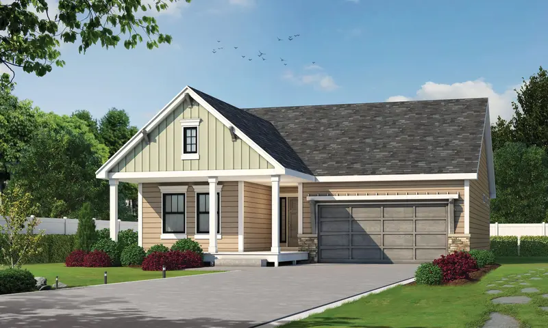 Charming Single-Story Dwelling With Inviting Front Porch, 2 Bedrooms, And Warm Traditional Aesthetics (1,584 Sq Ft) 1
