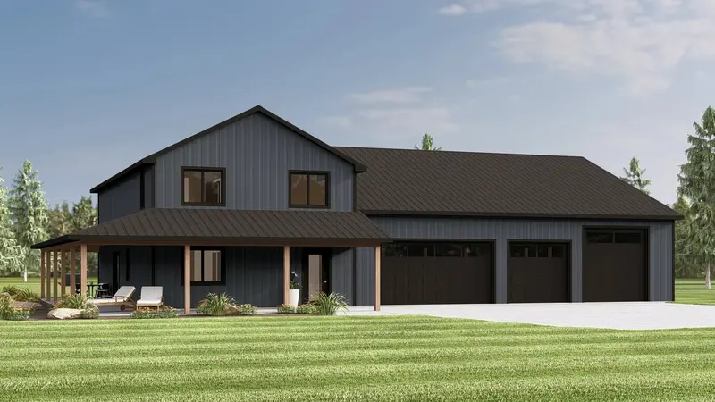 Charming Three-Bedroom Home With Attached Workshop, Loft Space, And Wraparound Porch 1