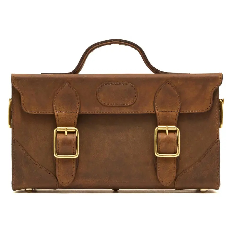 Chatham Antique Oiled Leather Gun Loader Case 1