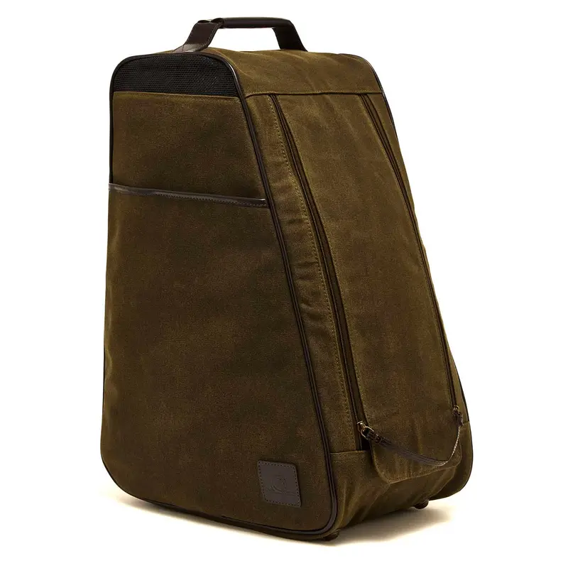 Chatham Waxed Canvas And Leather Boot Carry Bag 1