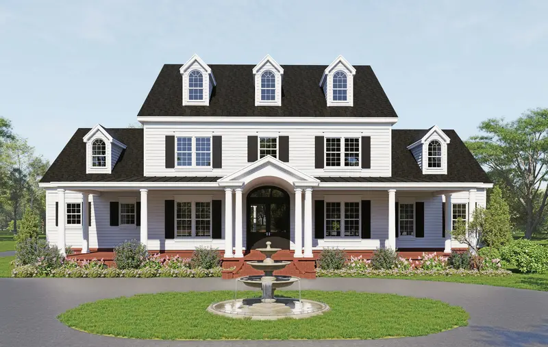 Colonial-Style Six-Bedroom Estate (6,459 Sq Ft) With Bonus Space And Refined Architecture 1