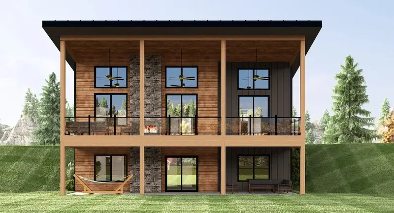 Compact 3-Bedroom Layout With Walkout Basement And Outdoor Deck 1