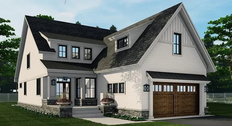 Contemporary 4-Bed Home Featuring Bonus Area & Side-Entry Garage 1