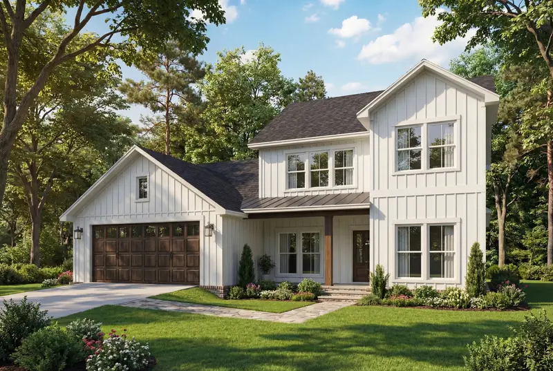 Contemporary Farmhouse Plan With 4 Bedrooms, Upstairs Game Area, And Effortless Open-Concept Living (2,486 Sq Ft) 1