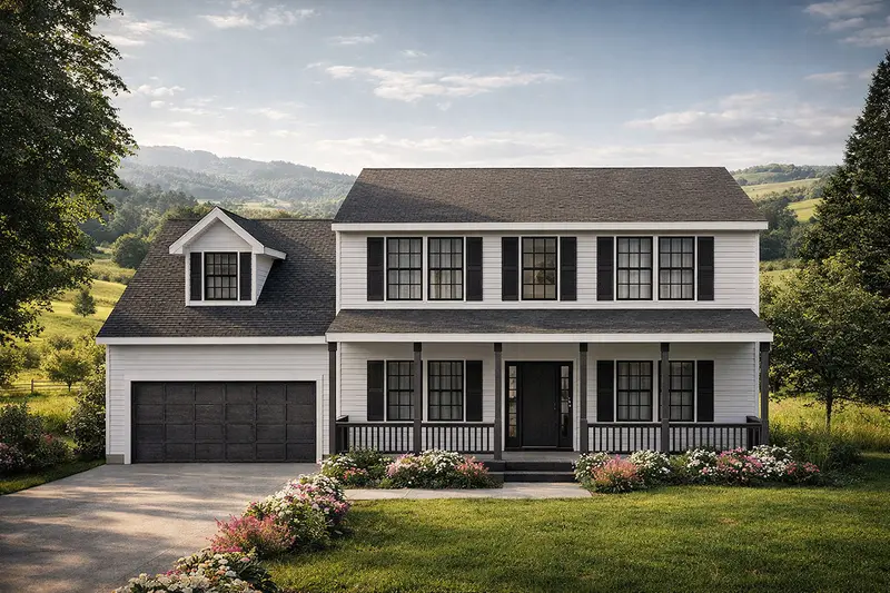 Country-Inspired Plan With 3 Bedrooms, Bonus Area, And Daylight Basement | 1,828 Sq Ft 1