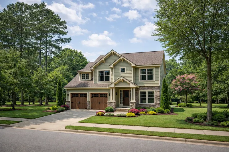 Craftsman House Design: 3 Bedrooms, Bonus Room & Open Concept Living, 2,012 Sq Ft 1