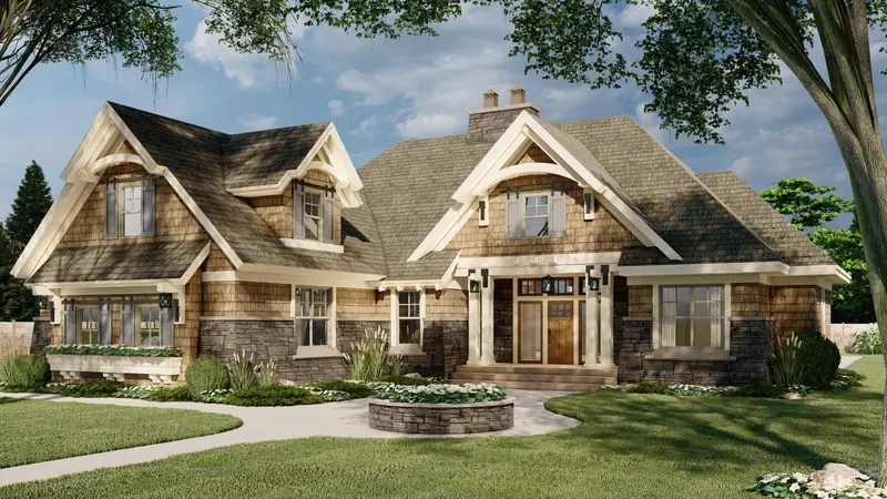 Craftsman-Style Home: 2,370 Sq Ft With Bonus Area And Intuitive Family-Centric Design 1