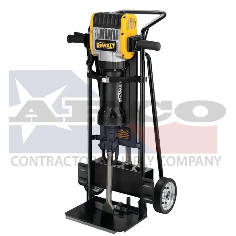 D25980K Heavy-Duty Breaker Hammer With Transport Cart & 3-Piece Bit Set 1