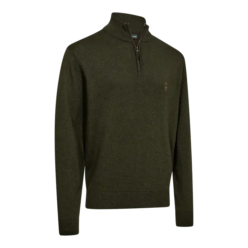 Deerhunter Harrington Half-Zip Cable Knit Pullover 1
