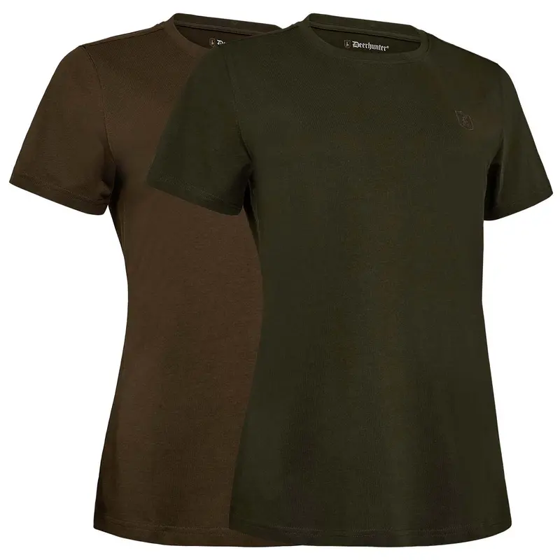 Deerhunter Lady Pack Of Two Soft Cotton T-Shirts 1