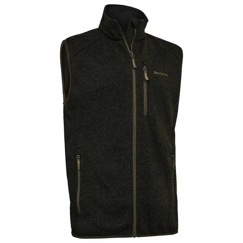 Deerhunter Moor Knit-Texture Sleeveless Waistcoat 1