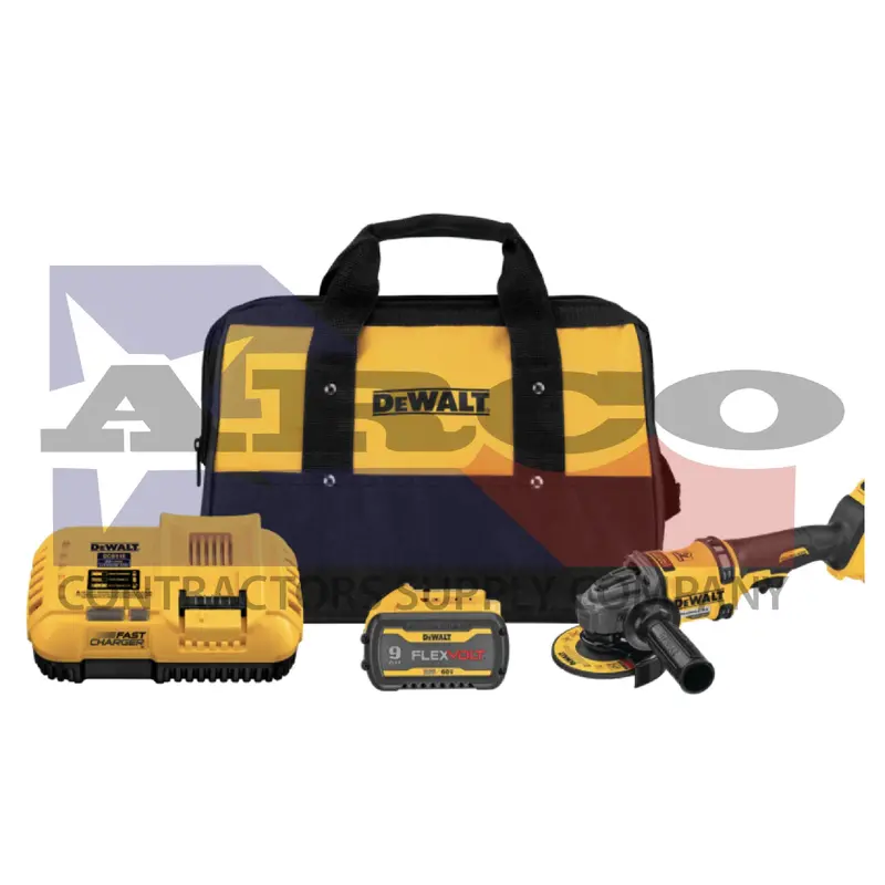 Dewalt Dcg418X2 60V Max Angle Grinder Kit – 4.5 In 1