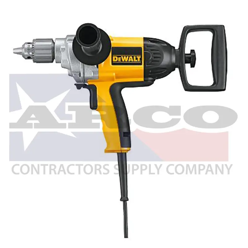 Dewalt Dw130V 1/2" Spade Handle Drill – Corded Variable-Speed Model 1