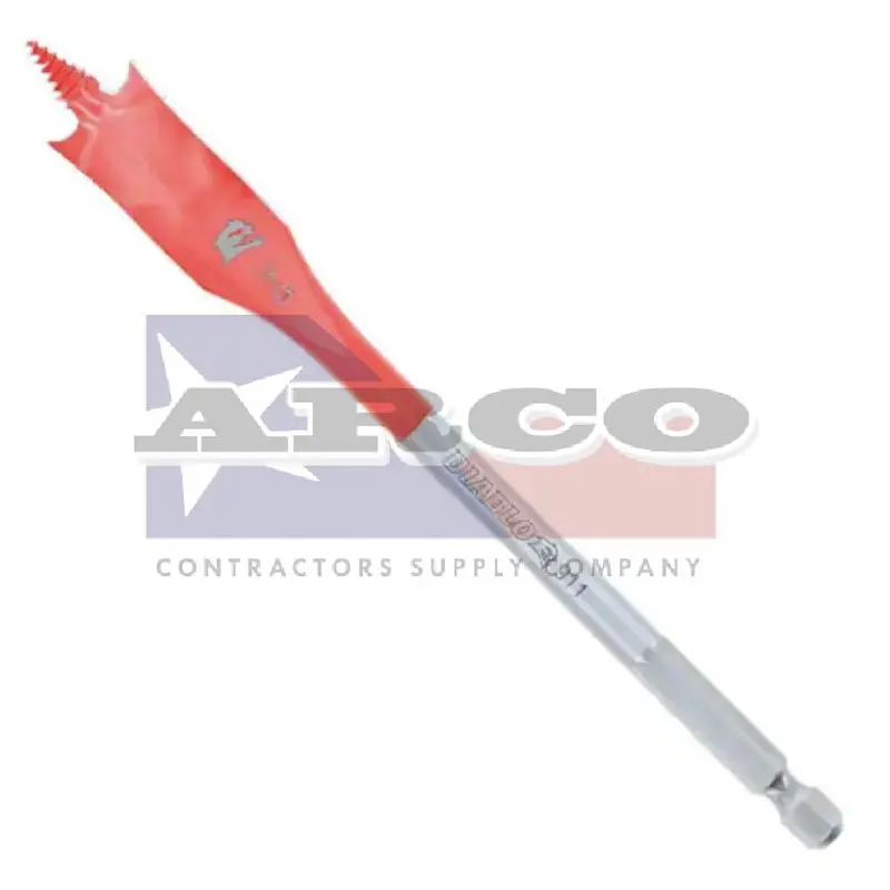 Diablo Speedemon 7/8-Inch X 6-Inch Spade Bit – Fast-Cut Design 1