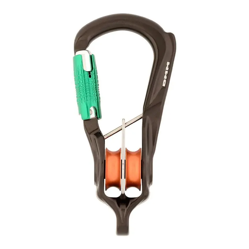 Dmm Revolver Rig Twin-Lock Carabiner With Integrated Pulley 1