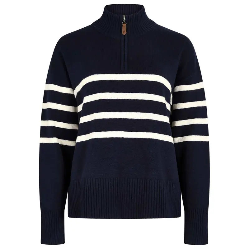 Dubarry Fonthill Women'S Zip-Neck Sweater 1