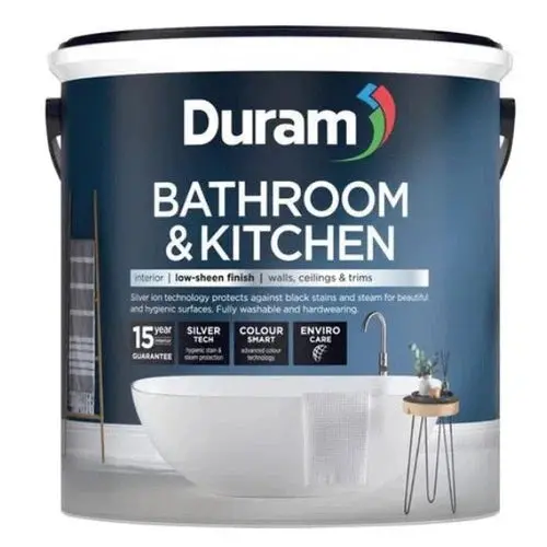 Duram Pva Paint – Mold-Resistant Formula For Bathrooms & Kitchens 1