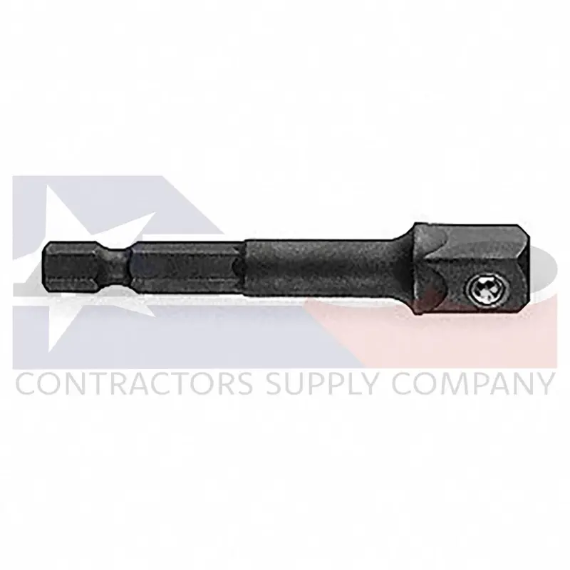 Dw2542Ir Impact Bit Set: 1/4" Hex Shank, 3/8" Square Drive 1