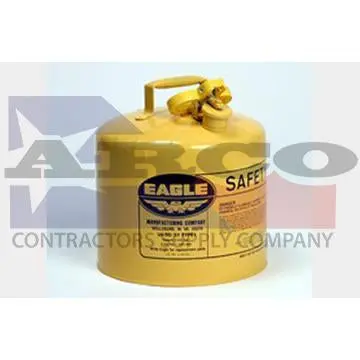 Eagle 5-Gallon Yellow Diesel Fuel Container 1