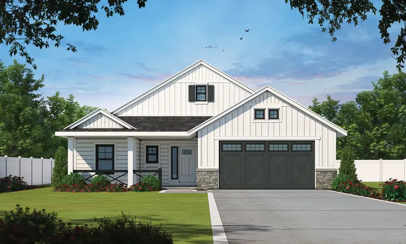 Elegant 3-Bedroom Home With Study, Front/Back Porches & Open Living Concept 1