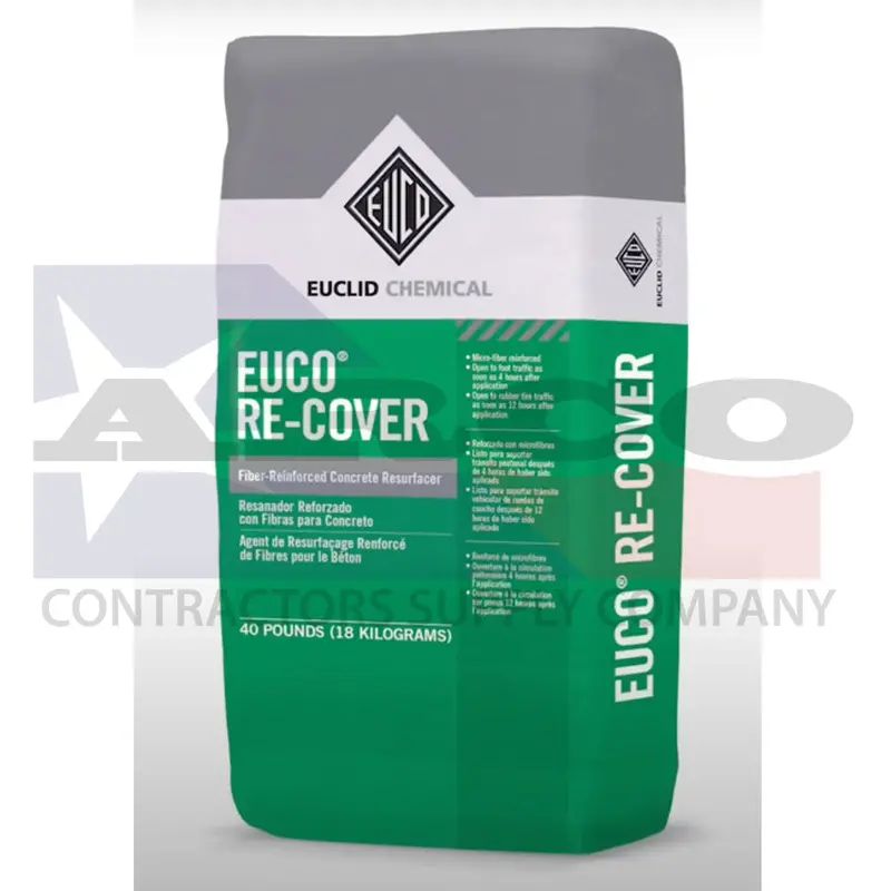 Euco Re-Cover Resurfacing Mortar – 40 Lb Bag 1